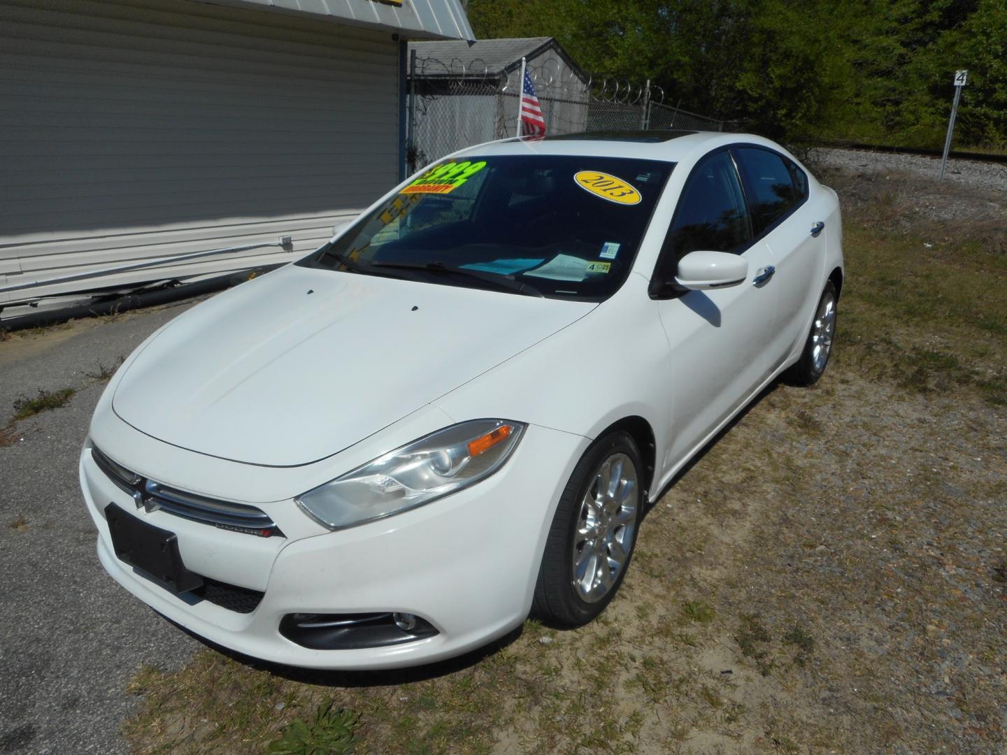 2013 White Dodge Dart LIMITED (1C3CDFCH1DD) with an 1.4L L4 DOHC 16V TURBO engine, located at 2553 Airline Blvd, Portsmouth, VA, 23701, (757) 488-8331, 36.813889, -76.357597 - ***VEHICLE TERMS*** Down Payment: $999 Weekly Payment: $95 APR: 23.9% Repayment Terms: 42 Months *** CALL ELIZABETH SMITH - DIRECTOR OF MARKETING @ 757-488-8331 TO SCHEDULE YOUR APPOINTMENT TODAY AND GET PRE-APPROVED RIGHT OVER THE PHONE*** - Photo#1